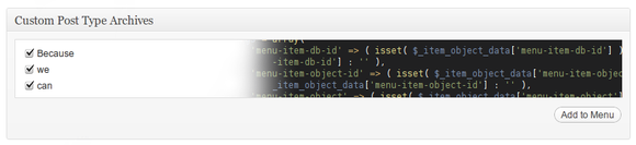 Custom Post Type Archives in WordPress Menus Custom Post Type Archives in WordPress Menus