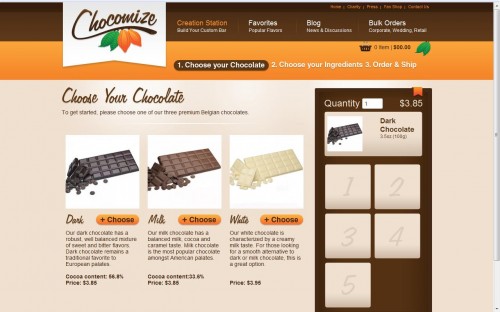chocomize Screenshot