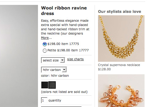 jcrewrelatedproducts ecommerce screenshot