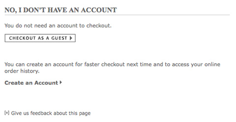 potterybarncheckout ecommerce screenshot