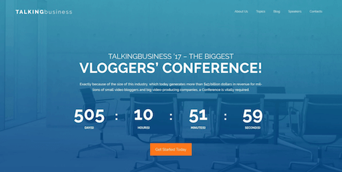 talking-business Talking Business: Free Conference WordPress Template