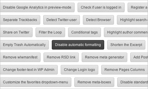 wordpress-120 WordPress Snippets