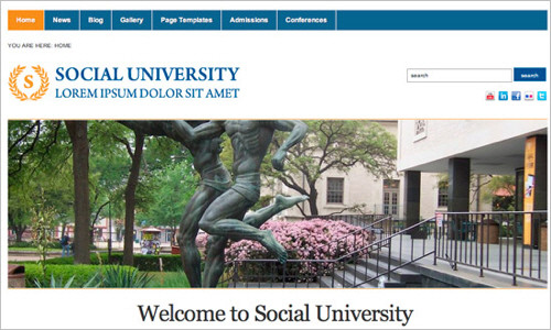 wordpress-125 Academica: Free WordPress 3.0 Theme For Educational Websites — Smashing Magazine