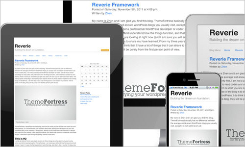 wordpress-172 Reverie: Versatile HTML5 WordPress Framework
