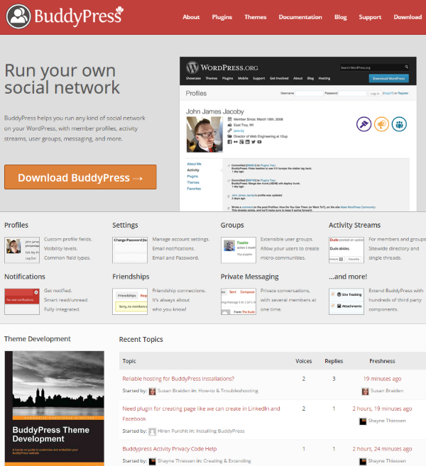 buddypress BuddyPress