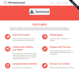 wp-quick-install wp-quick-install