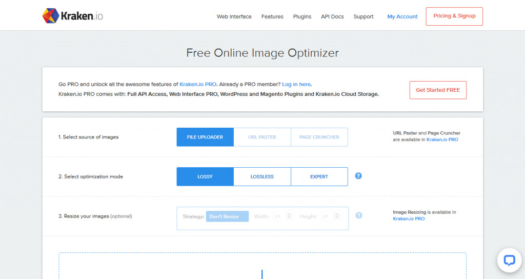 kraken pressjitsu kraken.io free online image optimizer