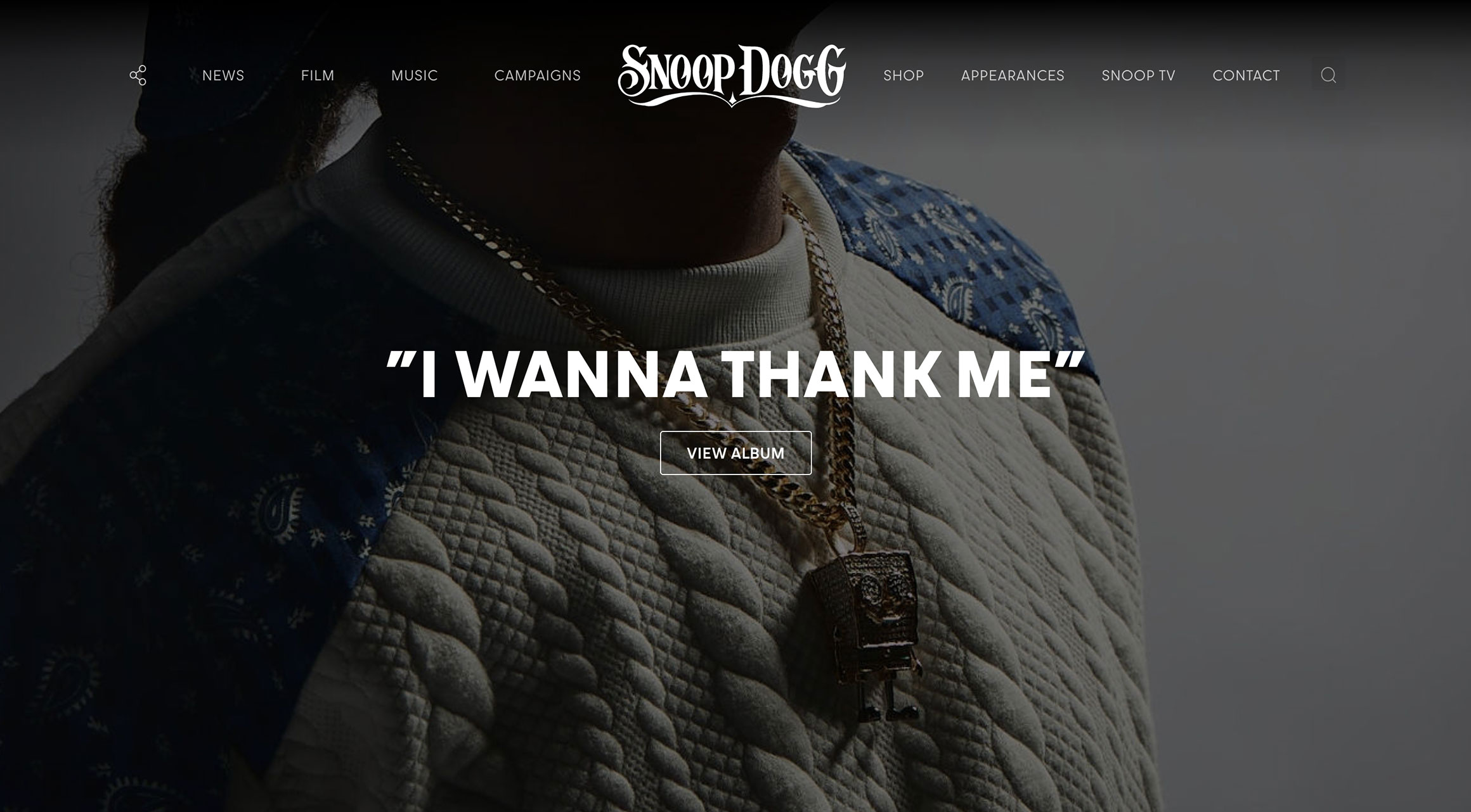 snoopdogg Snoop Dogg решил сделать сайт на Elementor